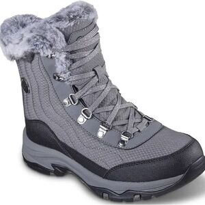 Women's Gray Winter Boots